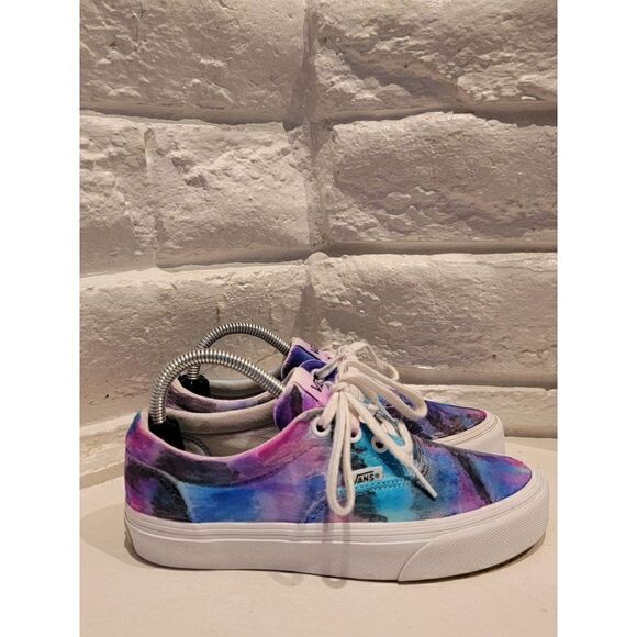 Vans Off The Wall Classic Authentic low top lace up skate sneaker tie dye wom 5 - Picture 1 of 8